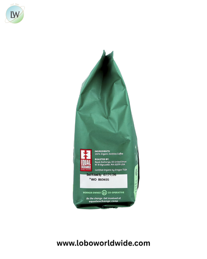 Equal Exchange, Organic Coffee, Ground, Medium Roast, Decaf , 8 oz (227 g)