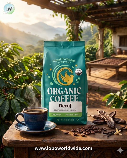 Equal Exchange, Organic Coffee, Ground, Medium Roast, Decaf , 8 oz (227 g)