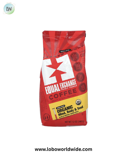 Equal Exchange, Organic Coffee, Whole Bean