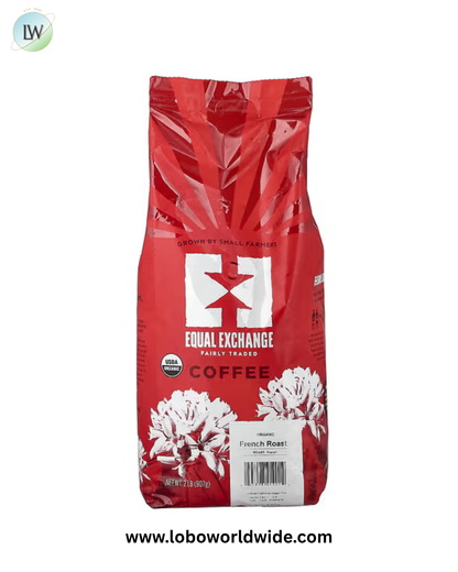 Equal Exchange, Organic Coffee, Whole Bean, French Roast, 2 lb (907 g)
