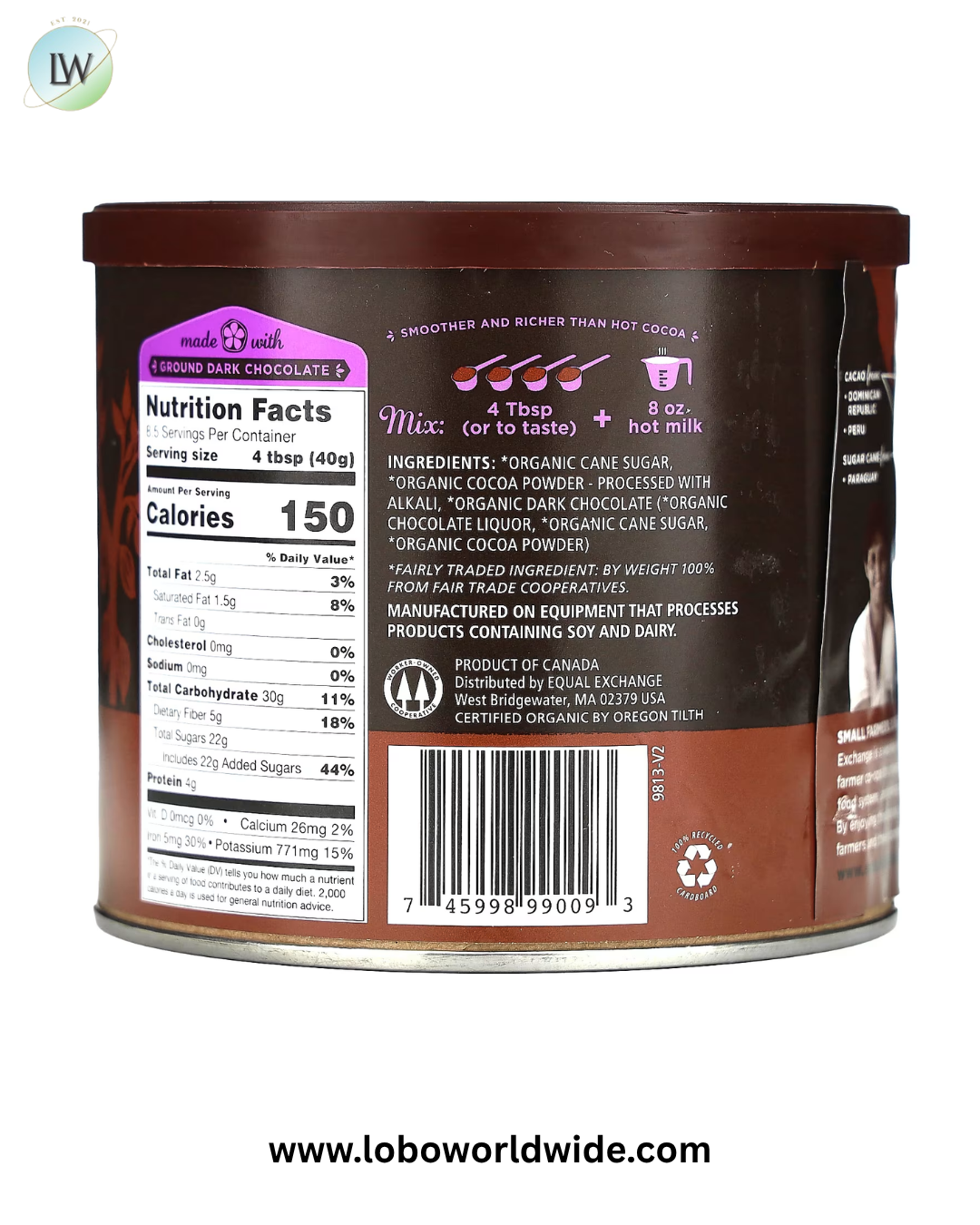 Equal Exchange, 12 oz (340 g)