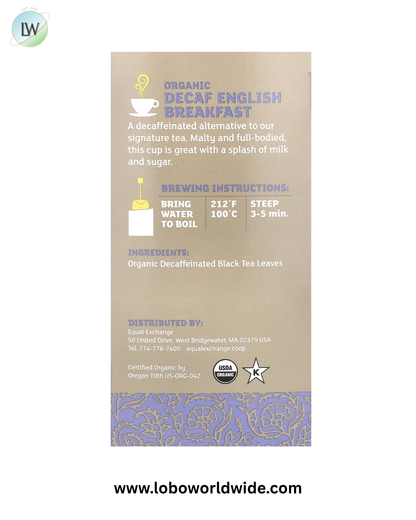 Equal Exchange, Black Tea, 20 Tea Bags, 1.41 oz (40 g)