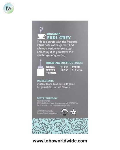 Equal Exchange, Black Tea, 20 Tea Bags, 1.41 oz (40 g)
