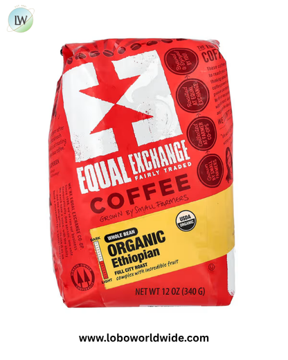 Equal Exchange, Organic Coffee, Whole Bean
