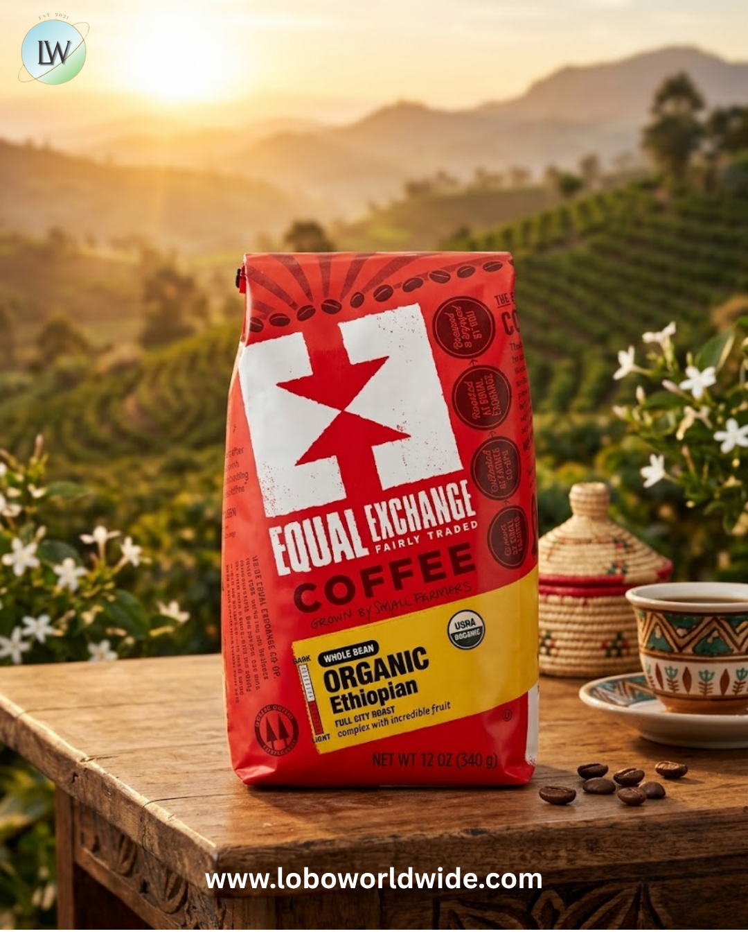 Equal Exchange, Organic Coffee, Whole Bean