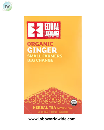 Equal Exchange, Organic, Herbal Tea, Caffeine-Free, 20 Tea Bags