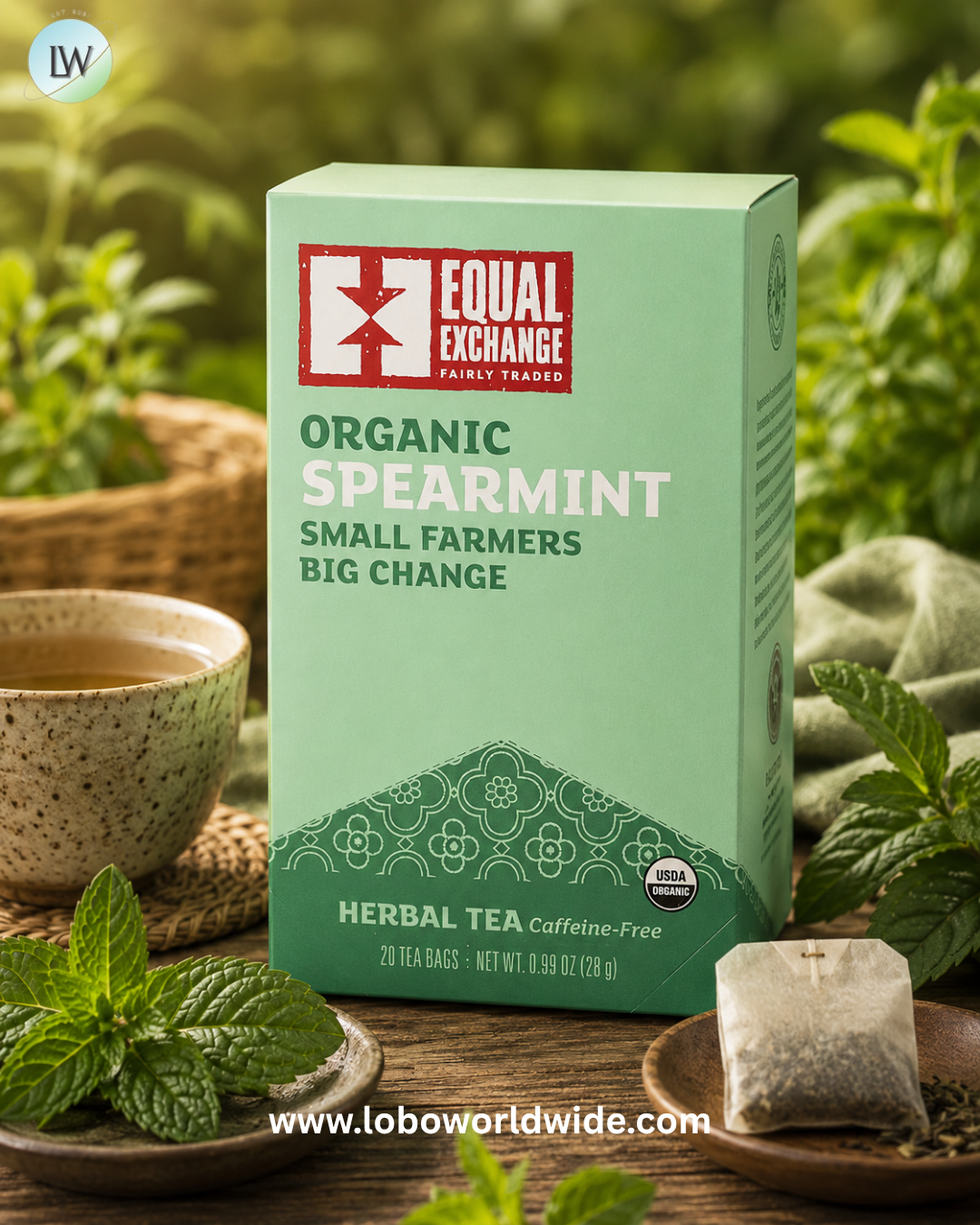 Equal Exchange, Organic, Herbal Tea, Caffeine-Free, 20 Tea Bags
