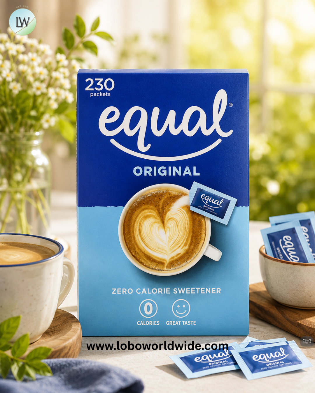 Equal, Zero Calorie Sweetener, Original, 230 Packets, 8.1 oz (230 g)