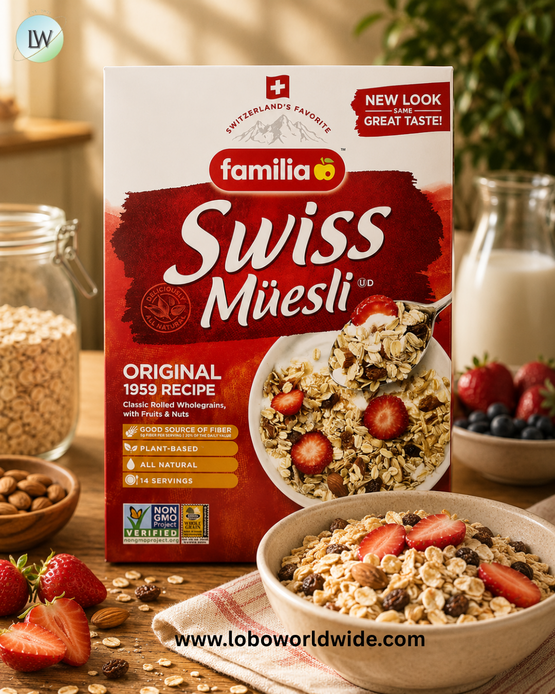 Familia, Swiss Muesli, 29 oz (822 g)
