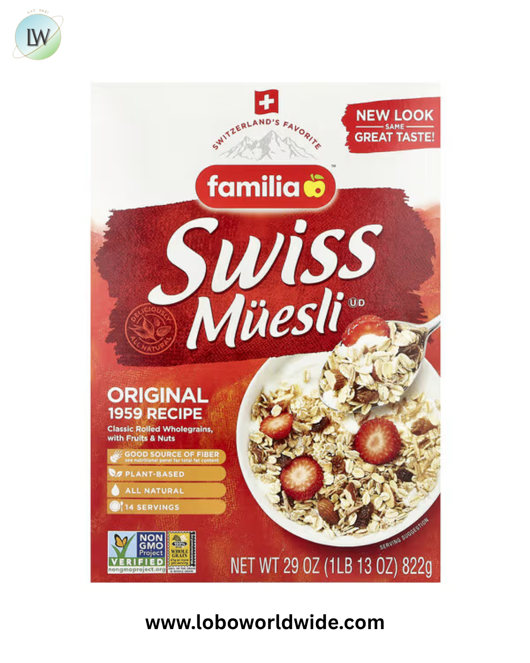 Familia, Swiss Muesli, 29 oz (822 g)