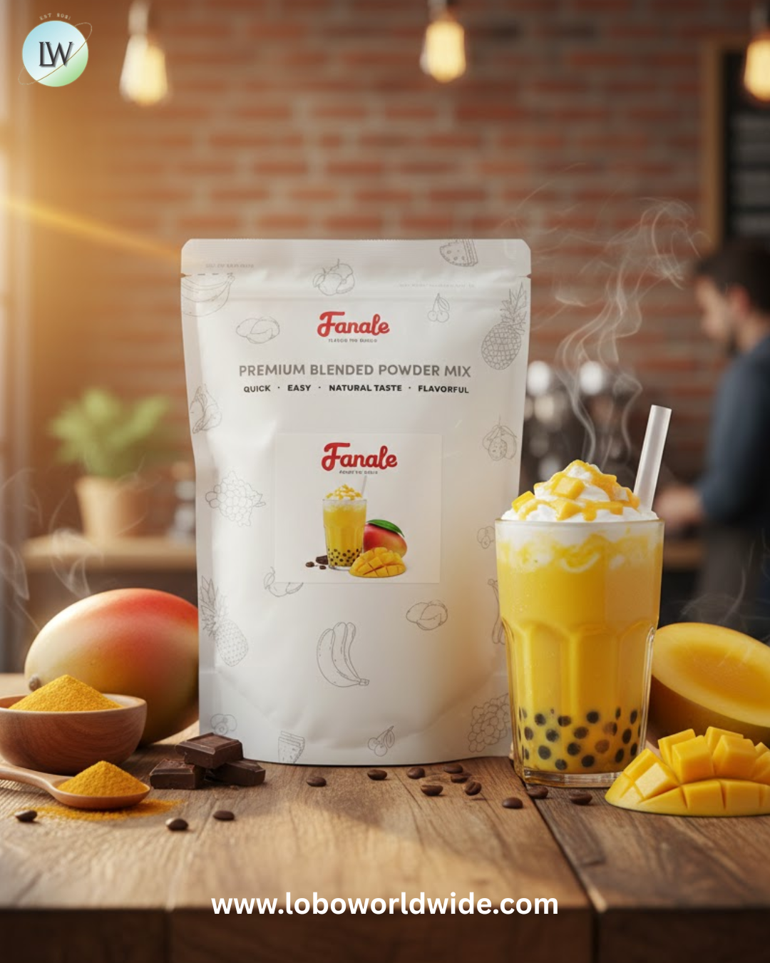 Fanale Powder Mix 2.2 lb.-20/case(various flavours)