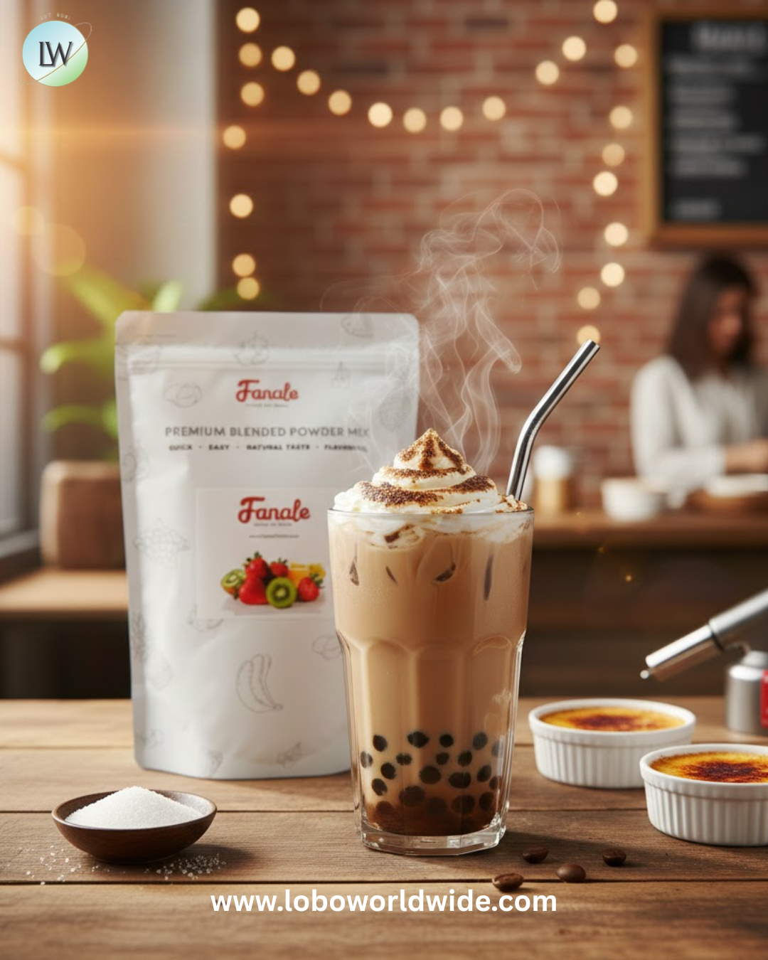 Fanale Creme Brulee Powder Mix 2.2 lb.