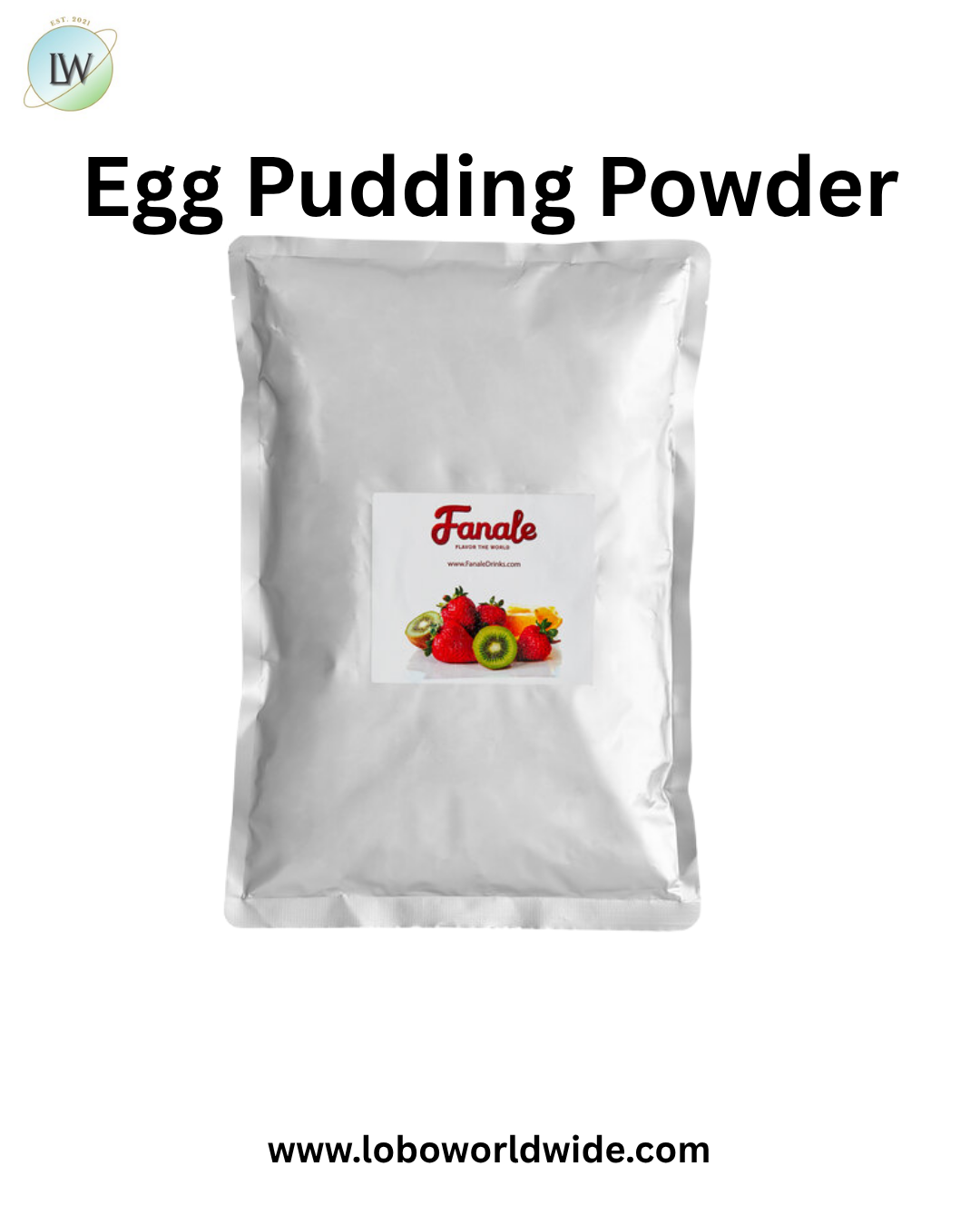Fanale Egg Pudding Powder Mix 2.2 lb.