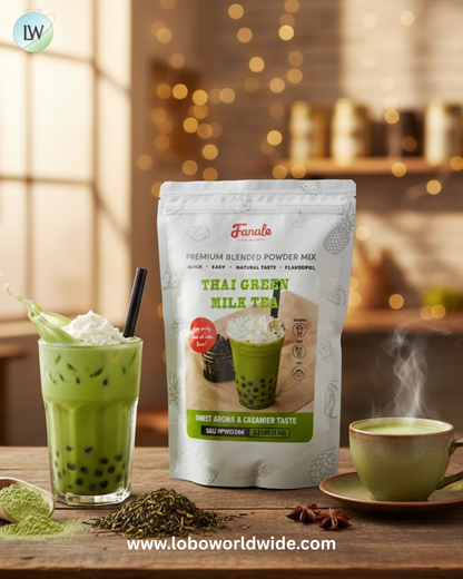 Fanale Thai Green Tea Milk Powder Mix 2.2 lb.