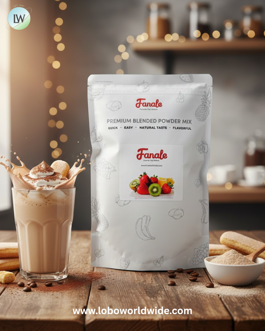 Fanale Tiramisu Powder Mix 2.2 lb.