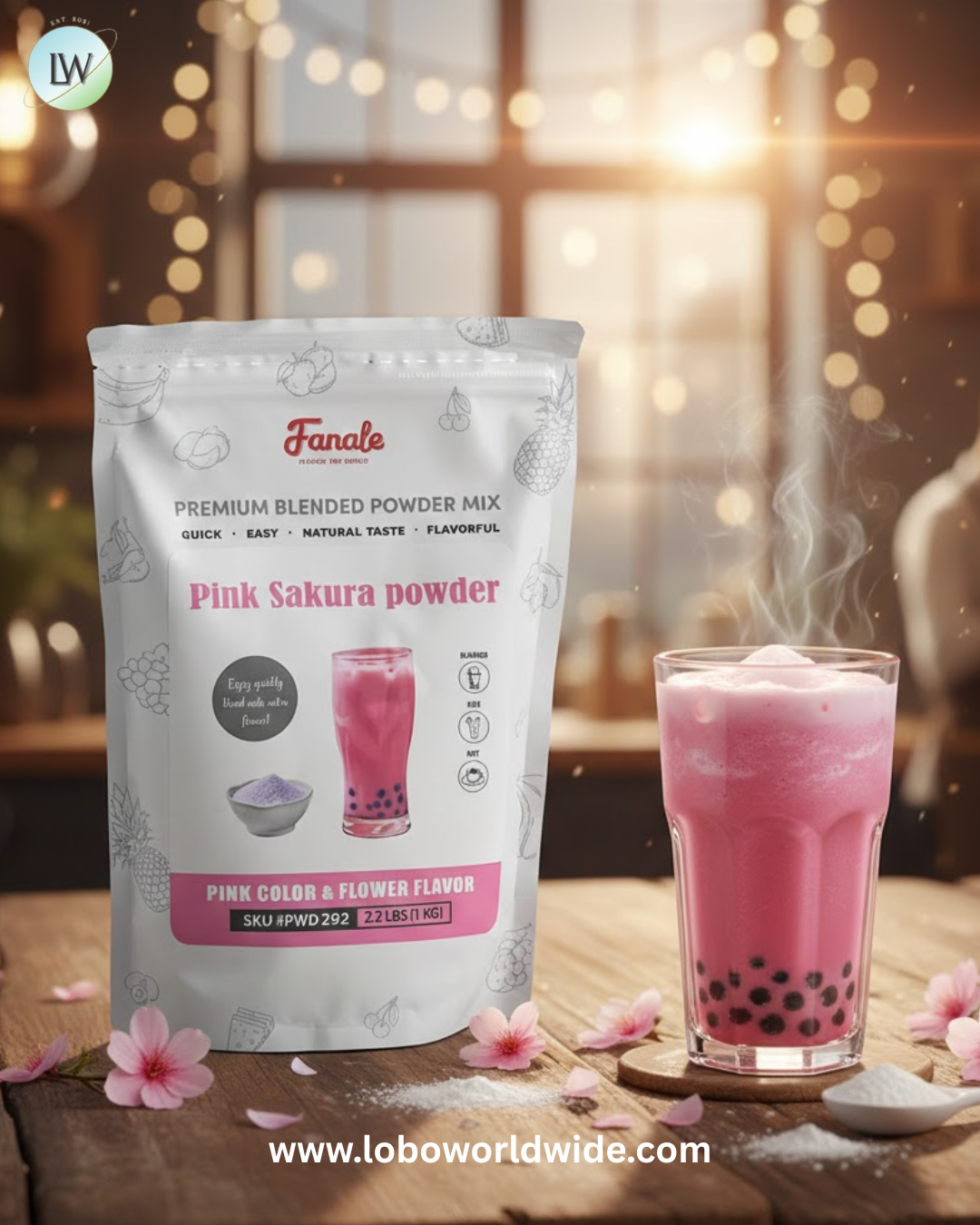 Fanale Powder Mix 2.2 lb.-20/case(various flavours)