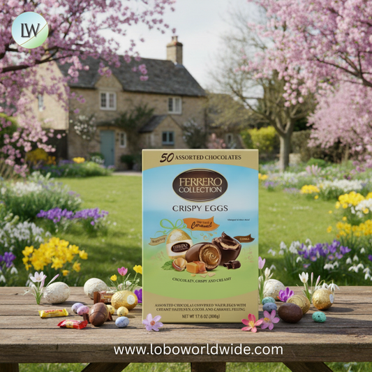 Ferrero Collection Assorted Eggs, Hazelnut, Cocoa And Caramel, 50 ct.