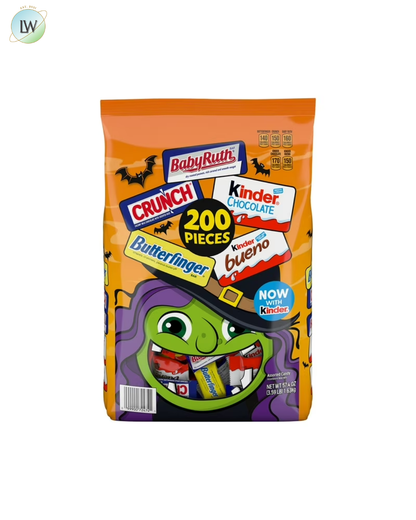 Ferrero Halloween Candy, Variety Pack, 57.4 oz. (200 Pcs.)