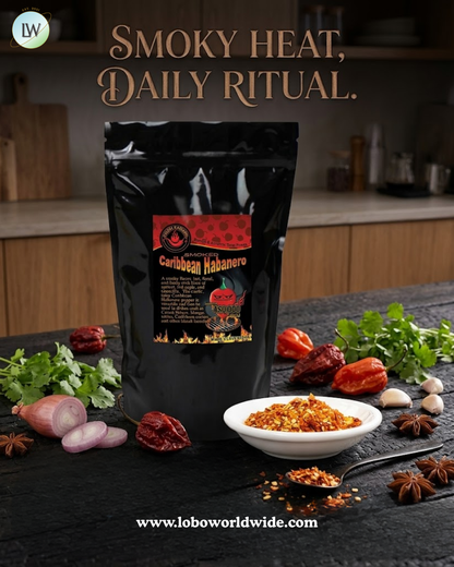 Fiery Farms Red Caribbean Habanero Pepper 2.2 lb.