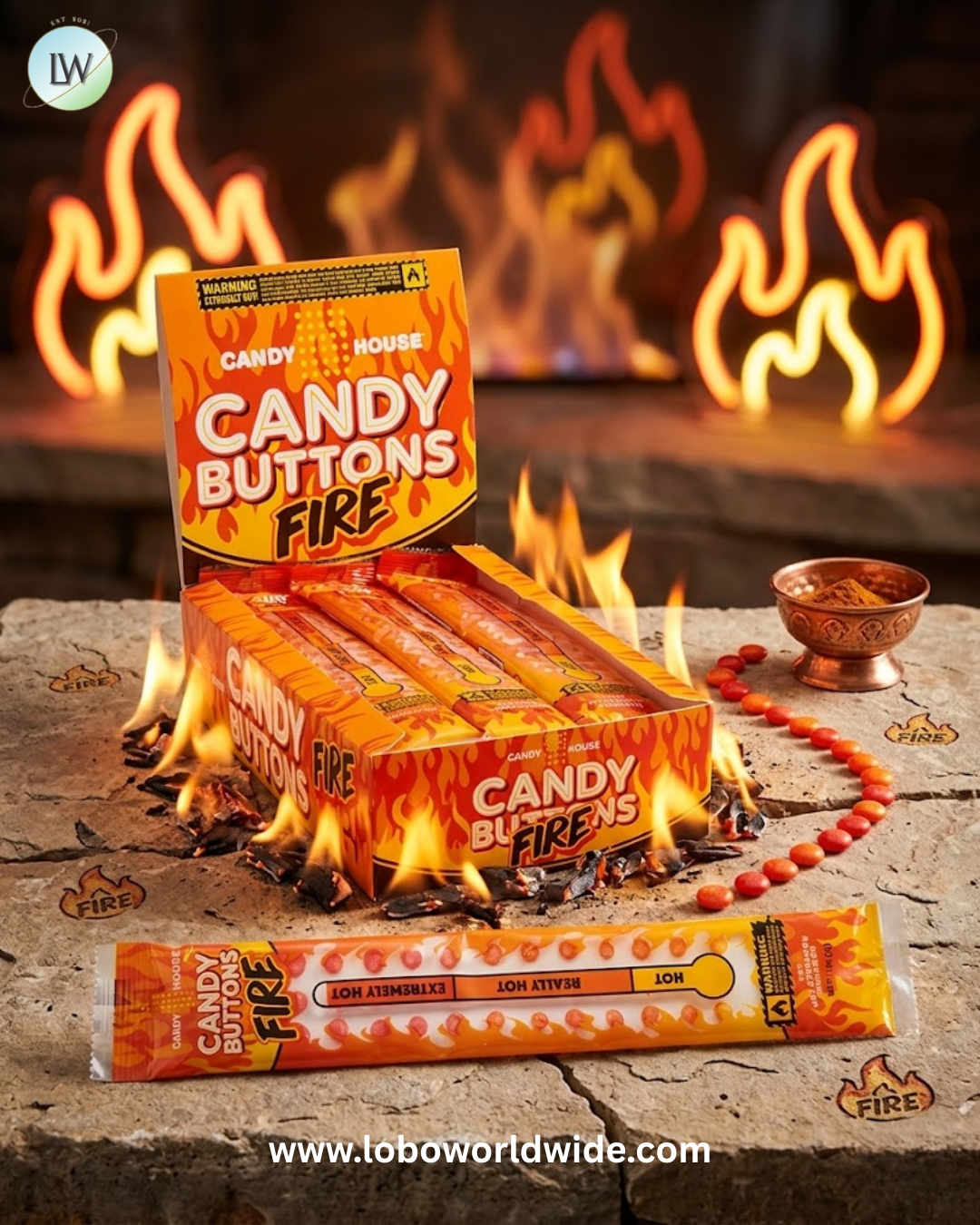 Candy Buttons - 24ct