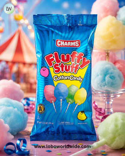 Fluffy Stuff Cotton Candy 2.5oz - 24ct