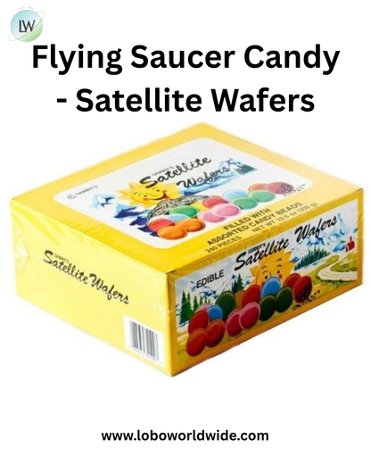 Flying Saucer Candy - Satellite Wafers