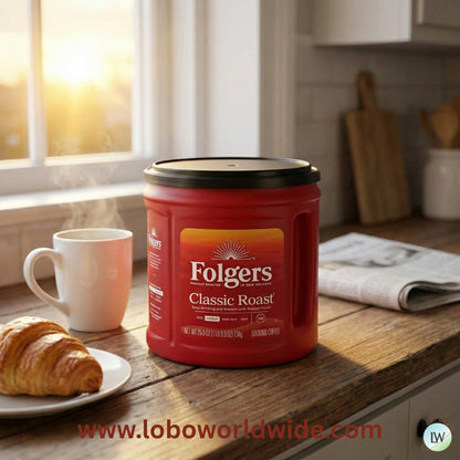 Folgers Classic Roast Ground Coffee Can 25.9 oz.