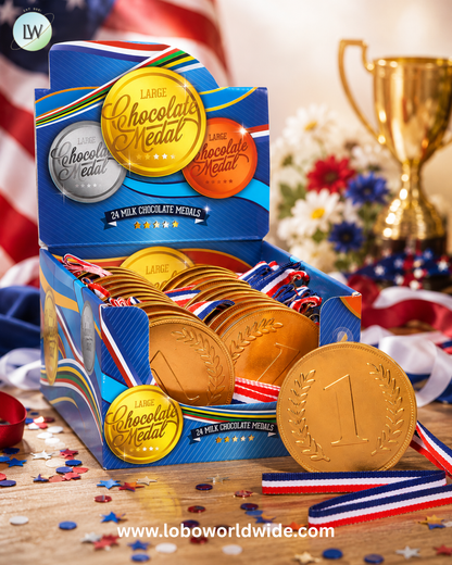 Fort Knox Gold Medallion Chocolate - 24ct