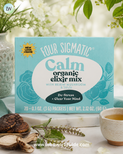 Four Sigmatic, Organic Elixir Mix, Caffeine Free, 20 Packets, 0.1 oz (3 g) Each