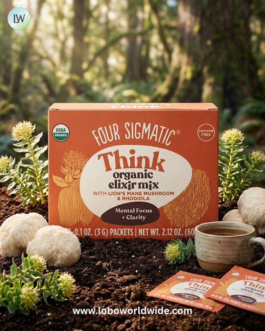 Four Sigmatic, Organic Elixir Mix, Caffeine Free, 20 Packets, 0.1 oz (3 g) Each