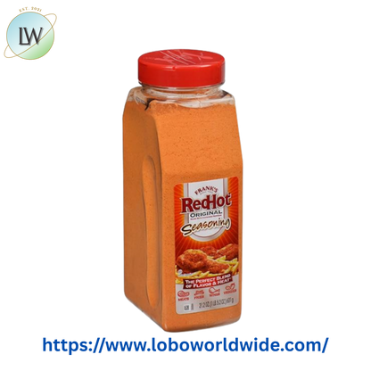 Frank's RedHot Original Seasoning 21.2 oz.