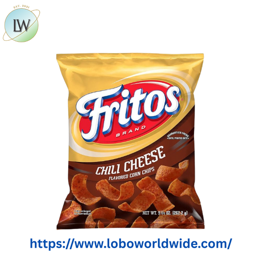 Fritos Corn Chips Chili Cheese Flavored Snack Chips, 9.25 Ounce Bag