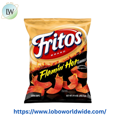 Fritos Flamin' Hot Flavored Corn Chips, 9.25 oz Bag