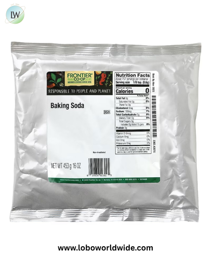 Frontier Co-op, Baking Soda, 16 oz (453 g)