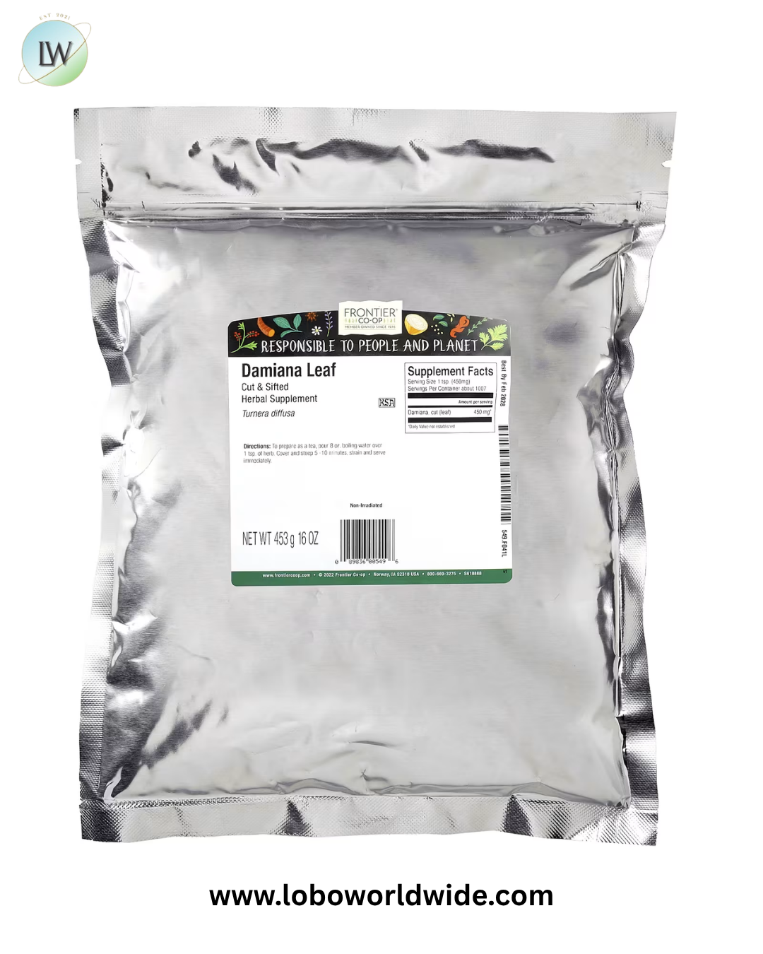 Frontier Co-op, 16 oz (453 g)