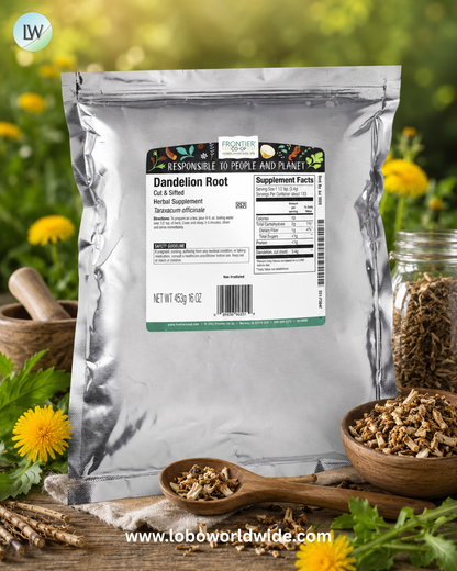 Frontier Co-op, Cut & Sifted Dandelion Root, 16 oz (453 g)