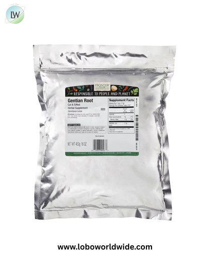 Frontier Co-op, Gentian Root, Cut & Sifted , 16 oz (453 g)