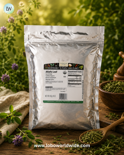 Frontier Co-op, Organic Cut & Sifted Alfalfa Leaf, 16 oz (453 g)