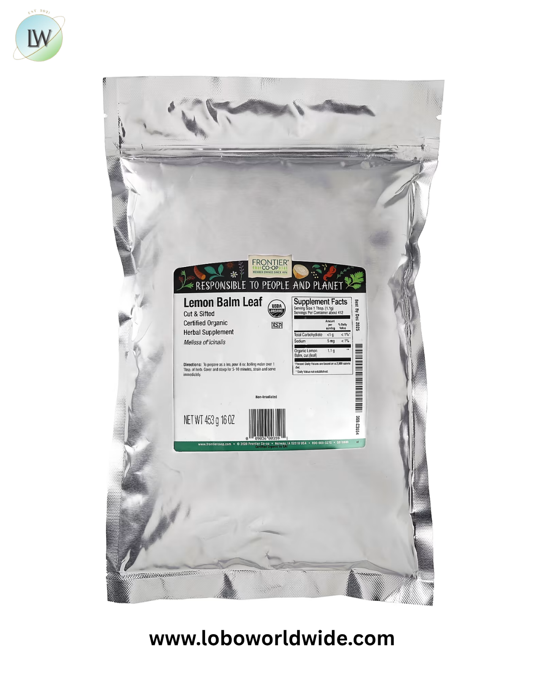 Frontier Co-op, 16 oz (453 g)