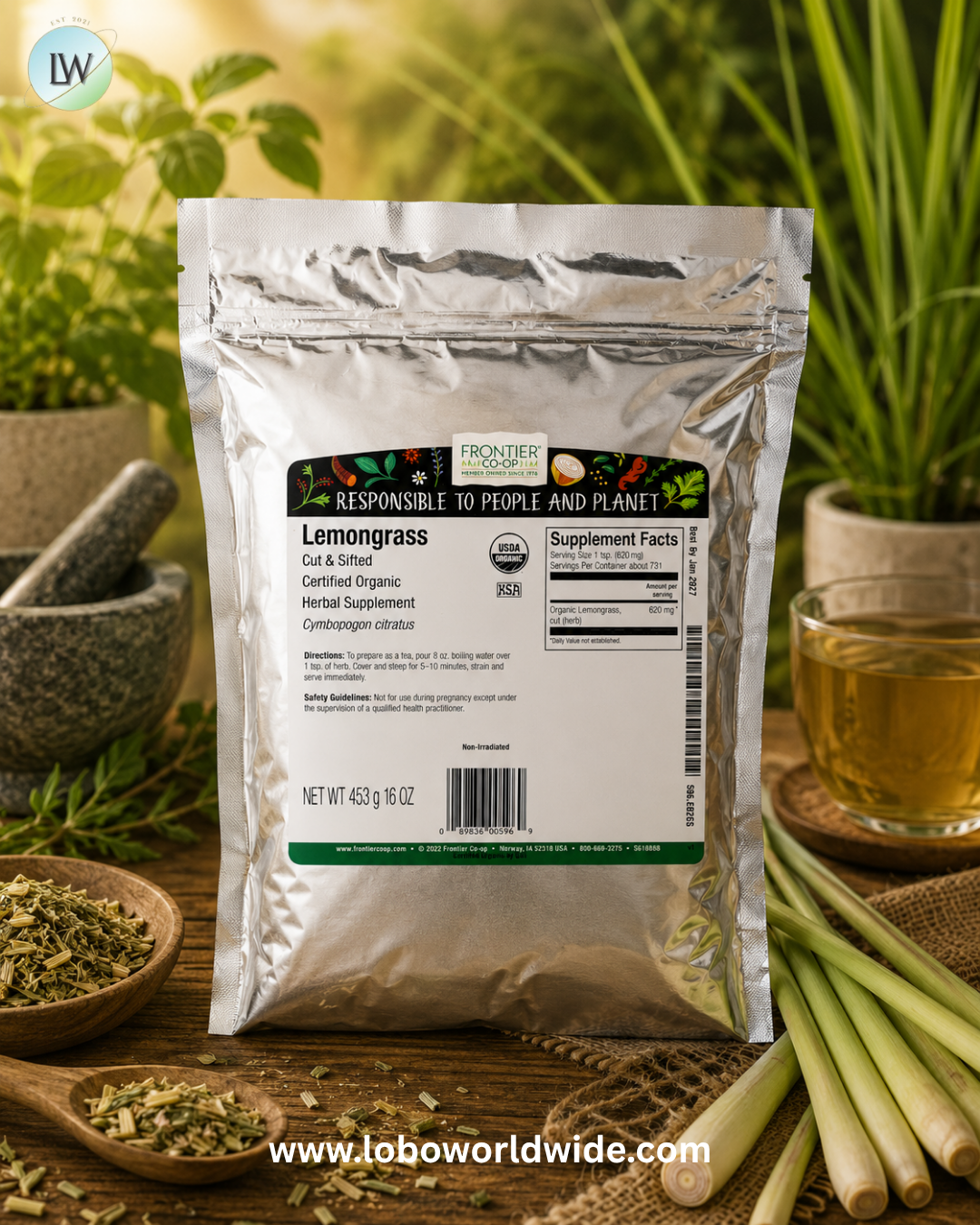 Frontier Co-op, Organic Cut & Sifted, 16 oz (453 g)