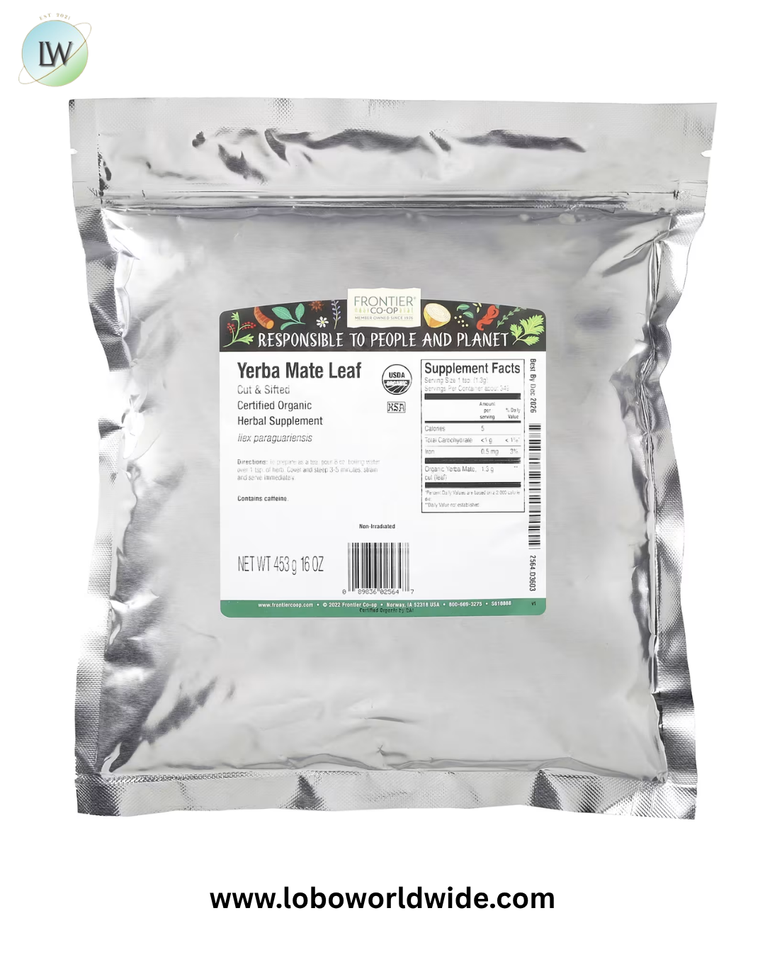 Frontier Co-op, 16 oz (453 g)