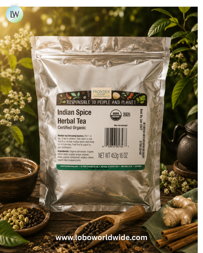 Frontier Co-op, Organic Indian Spice Herbal Tea, 16 oz (453 g)