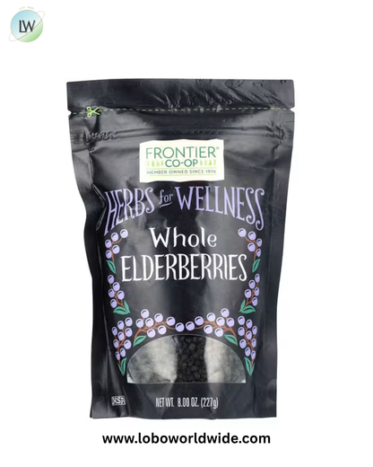 Frontier Co-op, Whole Elderberries, 8 oz (227 g)
