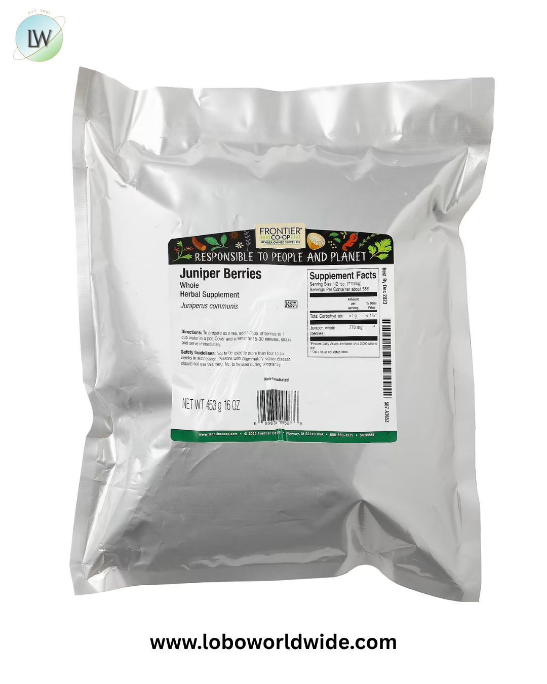 Frontier Co-op, 16 oz (453 g)