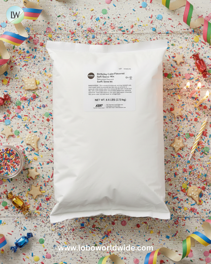 Frostline Soft Serve Ice Cream 6lbs - 6/Case(Various Flavours)