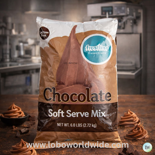 Frostline Soft Serve Ice Cream 6lbs - 6/Case(Various Flavours)