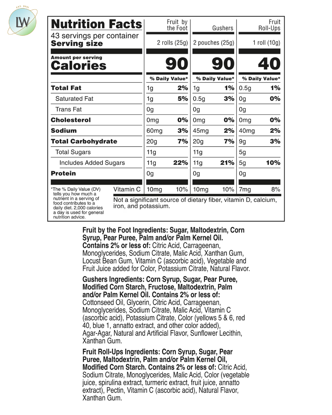 Fruit by the Foot, Gushers, Fruit Roll-Ups Halloween Variety Pack, 27.35 oz. (65 Pcs.)