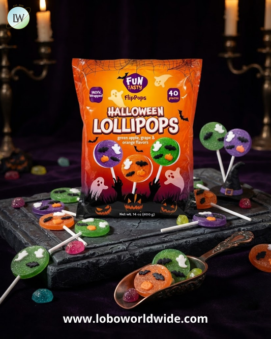 Funtasty Halloween Lollipops Individually Wrapped, 14 oz. (40 Pcs.)