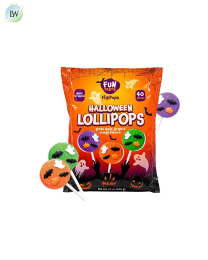 Funtasty Halloween Lollipops Individually Wrapped, 14 oz. (40 Pcs.)