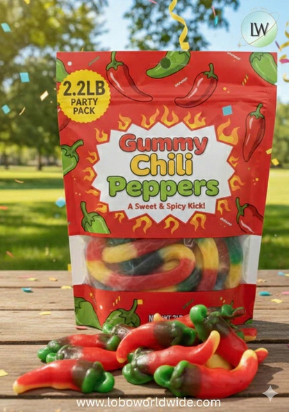 Gummy Chili Peppers(Various Sizes)